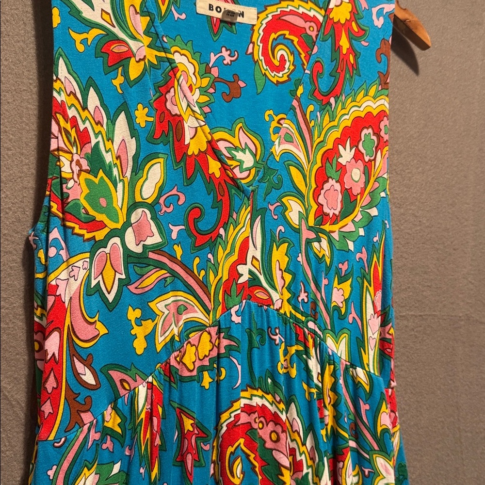 Boden Blue Floral Maxi Dress - Picture 3 of 6